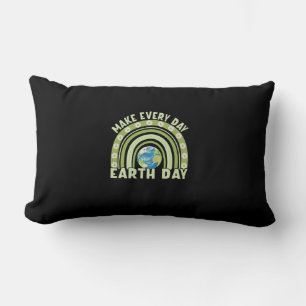 Earth Day 2022 Make Every Day Earth Day Lumbar Cushion