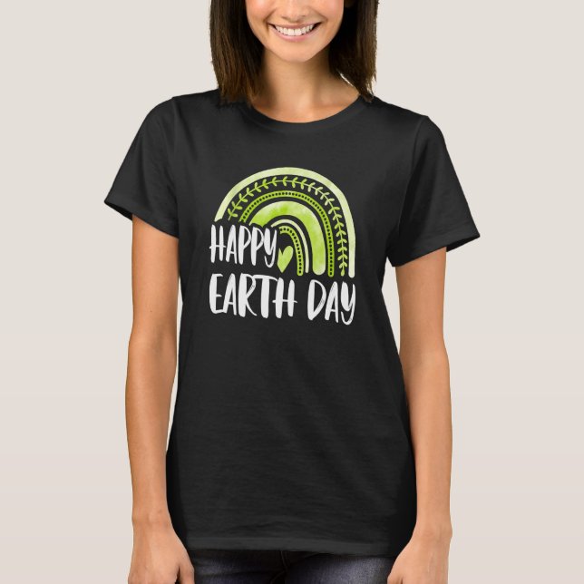 Earth Day 2022 Teacher Kids Make Every Day Earth D T-Shirt (Front)