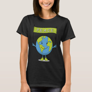 Earth Day 2023 Peace Save Bees Rescue Animals Plan T-Shirt