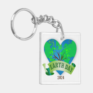 Earth Day 2024 Key Ring