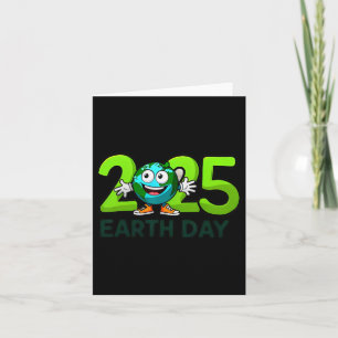Earth Day 2025 Funny Earth Day Birthday Kids Boys Card