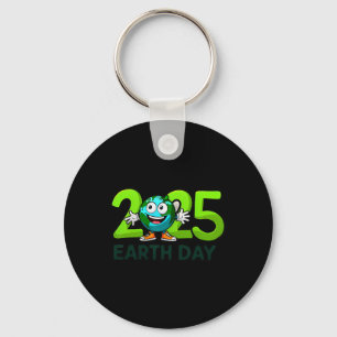 Earth Day 2025 Funny Earth Day Birthday Kids Boys Key Ring