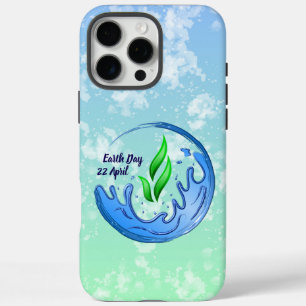 Earth Day 2025 Our Power Our Planet Crest iPhone 16 Pro Max Case