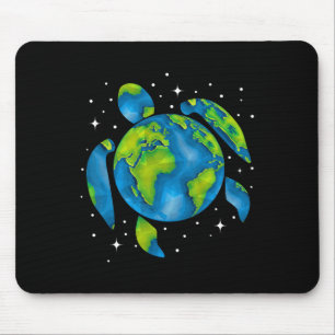 Earth Day 2025 Restore Recycle Sea Turtle Save The Mouse Pad