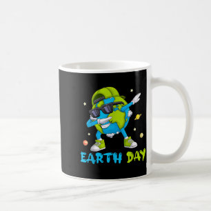Earth day 2026 cool dabbing earth day toddler kids coffee mug