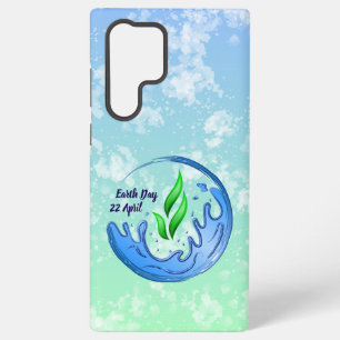 Earth Day 2026 Our Power Our Planet Crest Samsung Galaxy Case