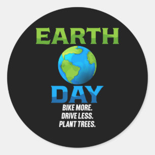 Earth Day 2  Classic Round Sticker