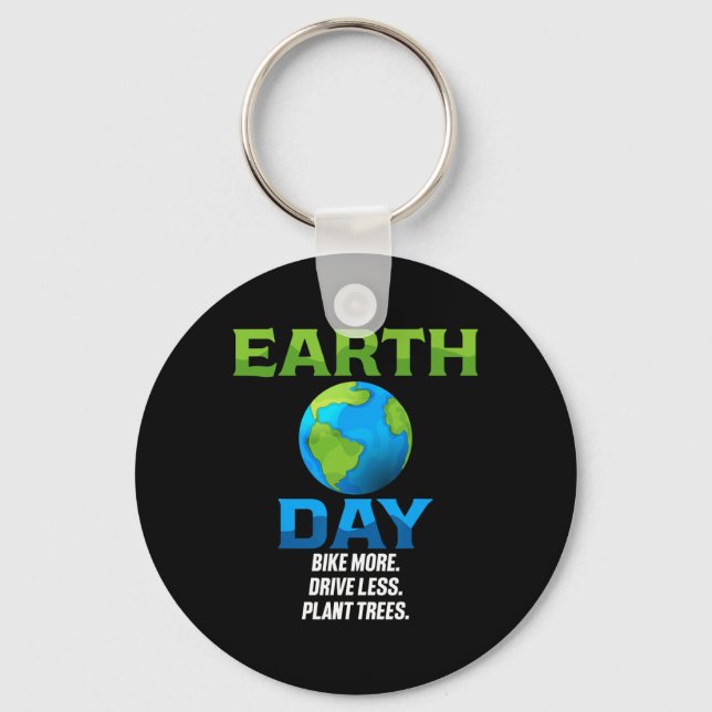 Earth Day 2  Key Ring (Front)