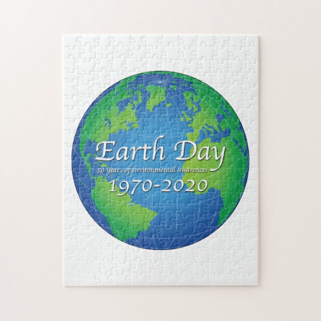 Earth Day 50 Year Anniversary 2020 Jigsaw Puzzle (Vertical)