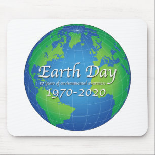 Earth Day 50 Year Anniversary 2020 Mouse Pad