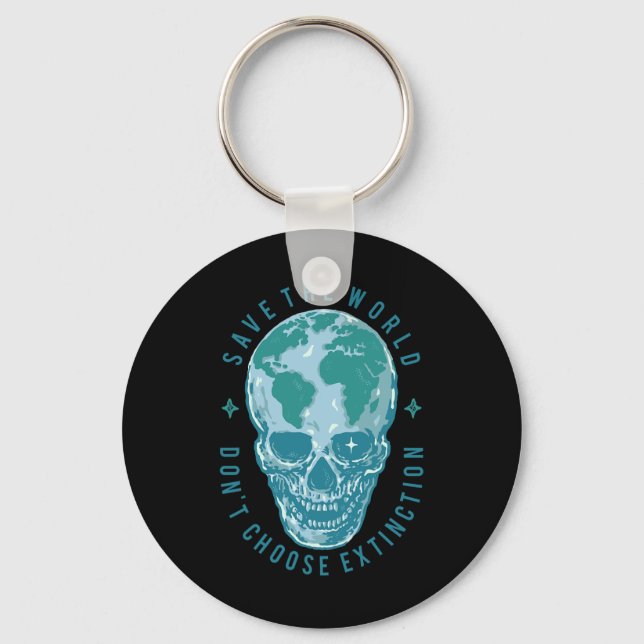 Earth Day 6  Key Ring (Front)