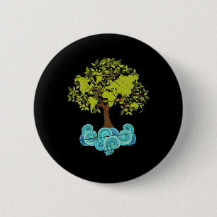 Earth Day 7  6 Cm Round Badge