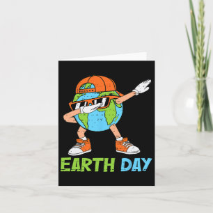 Earth Day April 22 Dabbing Earth Dab Boys Teens To Card