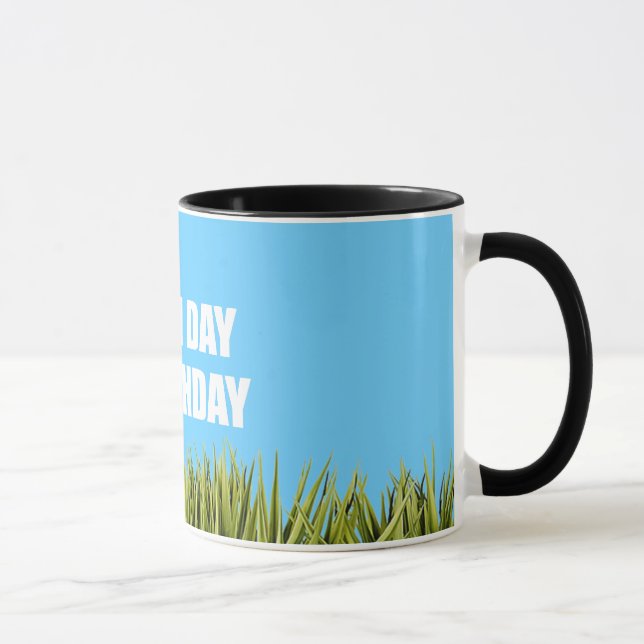 Earth Day = Birthday Mug (Right)