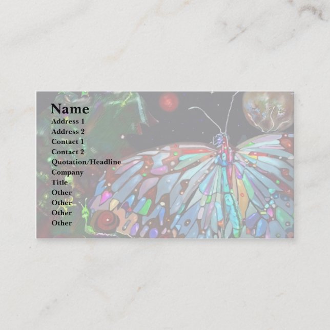 Earth Day Business Card (Front)