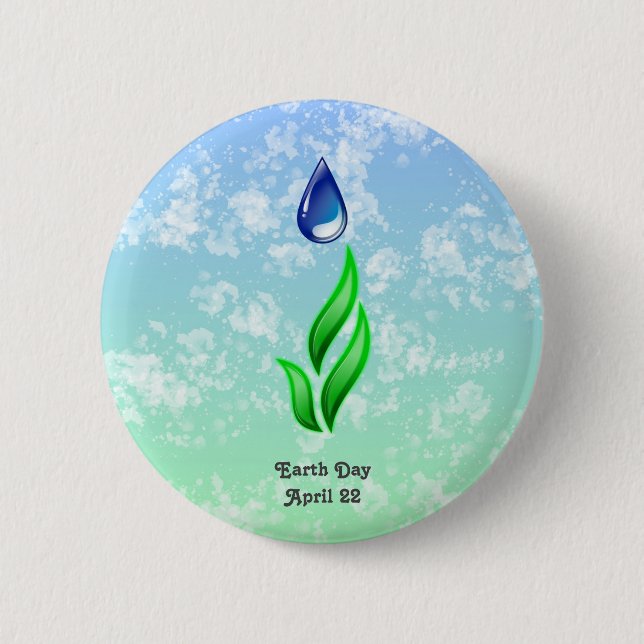 Earth Day Button (Front)
