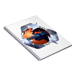 Earth Day Change The World Notebook