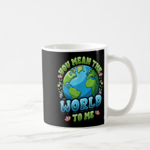 Earth day climate change awareness environmental coffee mug