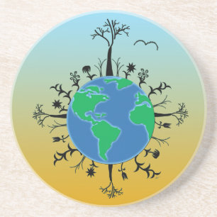 Earth Day Coaster