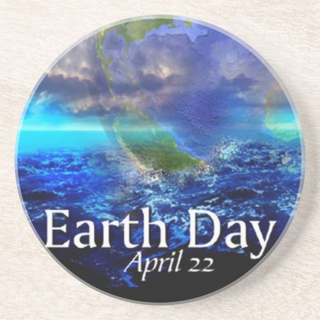Earth Day Coaster (Front)