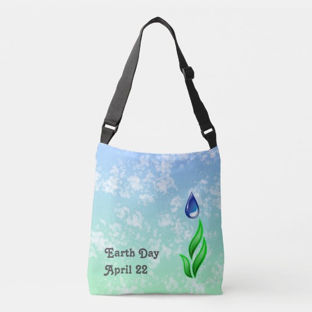 Earth Day Crossbody Bag (Front)