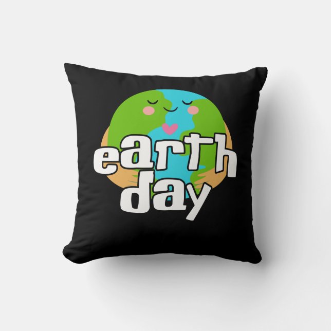 earth day  cushion (Front)