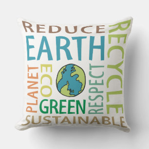 Earth Day Cushion