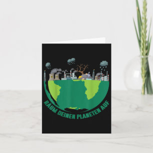 Earth Day Earth Activism Environmental Protection Card