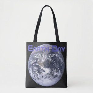 Earth Day - Earth in full view Tote Bag