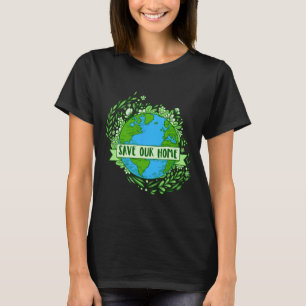 Earth Day Environmental Nature Planet Mens And Wom T-Shirt