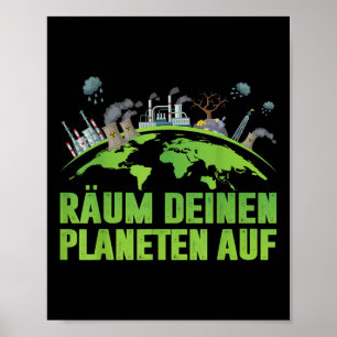 Earth Day Environmental Protection Activist Activi Poster