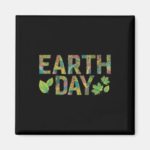 Earth Day Environmental Protection Save Tree & Magnet