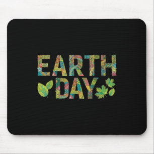 Earth Day Environmental Protection Save Tree & Mouse Pad