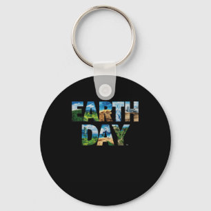 Earth Day Environmental Protection Save Tree And A Key Ring