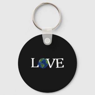 Earth Day Environmental Recycling Climate Change G Key Ring