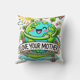 Earth Day Every Day Cushion