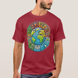 Earth Day Every Day Every Way Men's Basic Dark T-Shirt