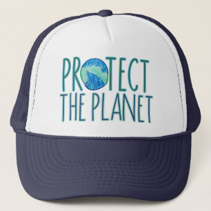 Earth Day Every Day Protect the Planet Trucker Hat