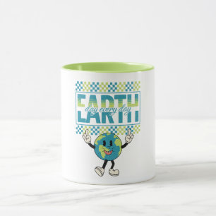 Earth Day every day retro style design Mug