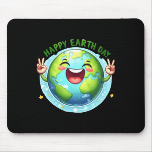 Earth Day Every Day Retro Vintage Men Women Kids N Mouse Pad