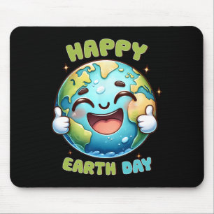 Earth Day Every Day Retro Vintage Men Women Kids N Mouse Pad