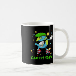 Earth Day Every Day Save Our Planet Earth Dabbing Coffee Mug