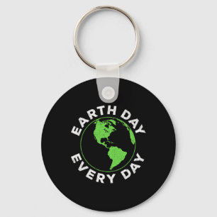 Earth Day Every Day Shirt Men Women Kids Earth Day Key Ring