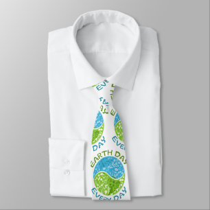 Earth Day Every Day Tie