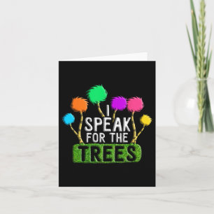 Earth Day Every Day Trees Make The Earth Green Aga Card