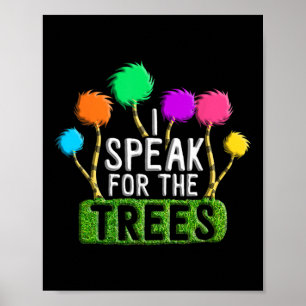 Earth Day Every Day Trees Make The Earth Green Aga Poster