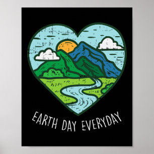 Earth Day Everyday April 22nd Environmentalist Gif Poster
