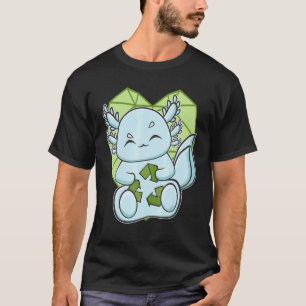 Earth Day Everyday Axolotl Walking Fish For Recycl T-Shirt