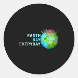 Earth Day Everyday Earth Day _1 Classic Round Sticker