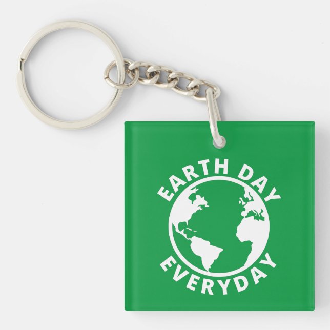 Earth Day Everyday - Earth Day 2022 Key Ring (Front)